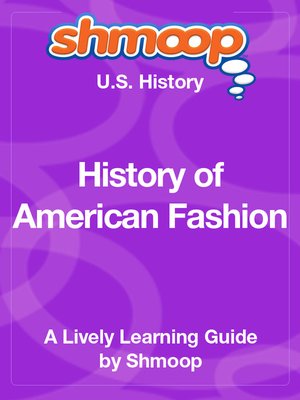 cover image of History of Fashion in America